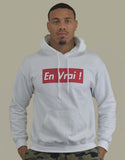 Pull à Capuche - En Vrai ! Big Logo
