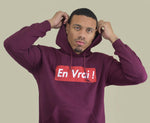 Pull à Capuche - En Vrai ! Big Logo