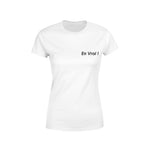 T Shirt En Vrai ! Logo Coeur  - Femmes