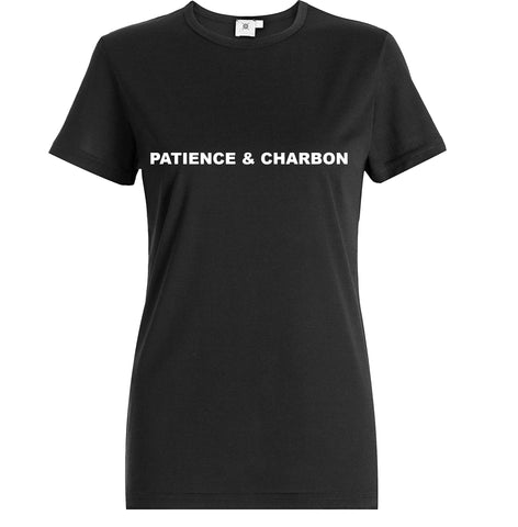 T Shirt Patience & Charbon - Femmes