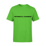 T Shirt  Patience & Charbon - Hommes