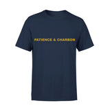 T-shirt Patience & Charbon Edition Or - Edition limitée