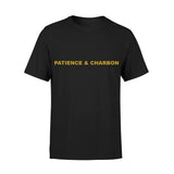 T-shirt Patience & Charbon Edition Or - Edition limitée