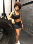 Brassière Fitness En Vrai ! - Noir/Rouge