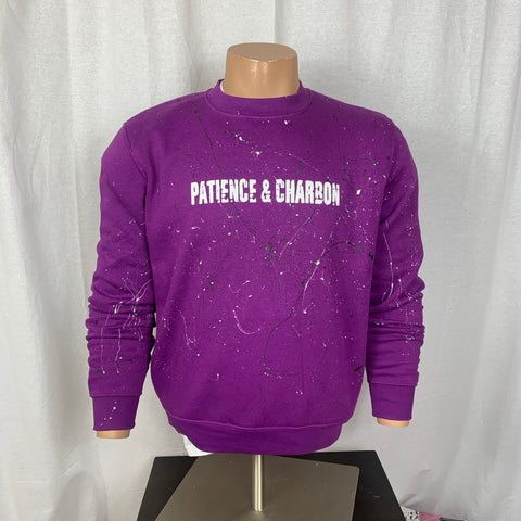 Pull P&C tacheté - Violet